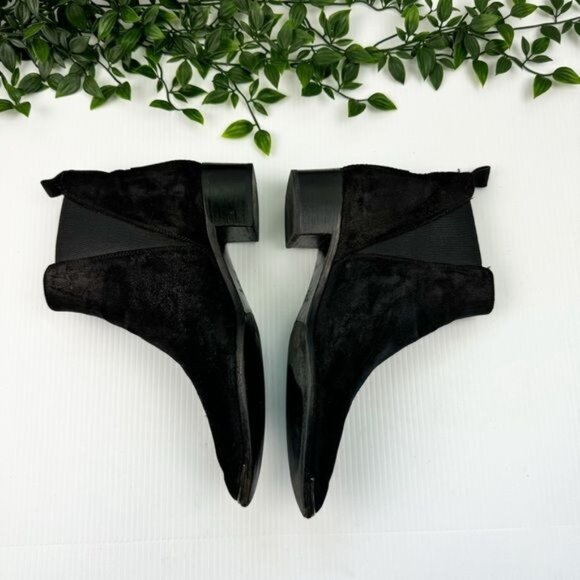 Acne Studio Suede Jensen black Boots 10 - Picture 6 of 13